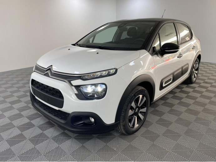CITROEN C3 1.2 PureTech 83cv Feel Pack + Radar AR + Sieges AV Chauff + Bi-ton + Decor de toit + NEUF 0KM